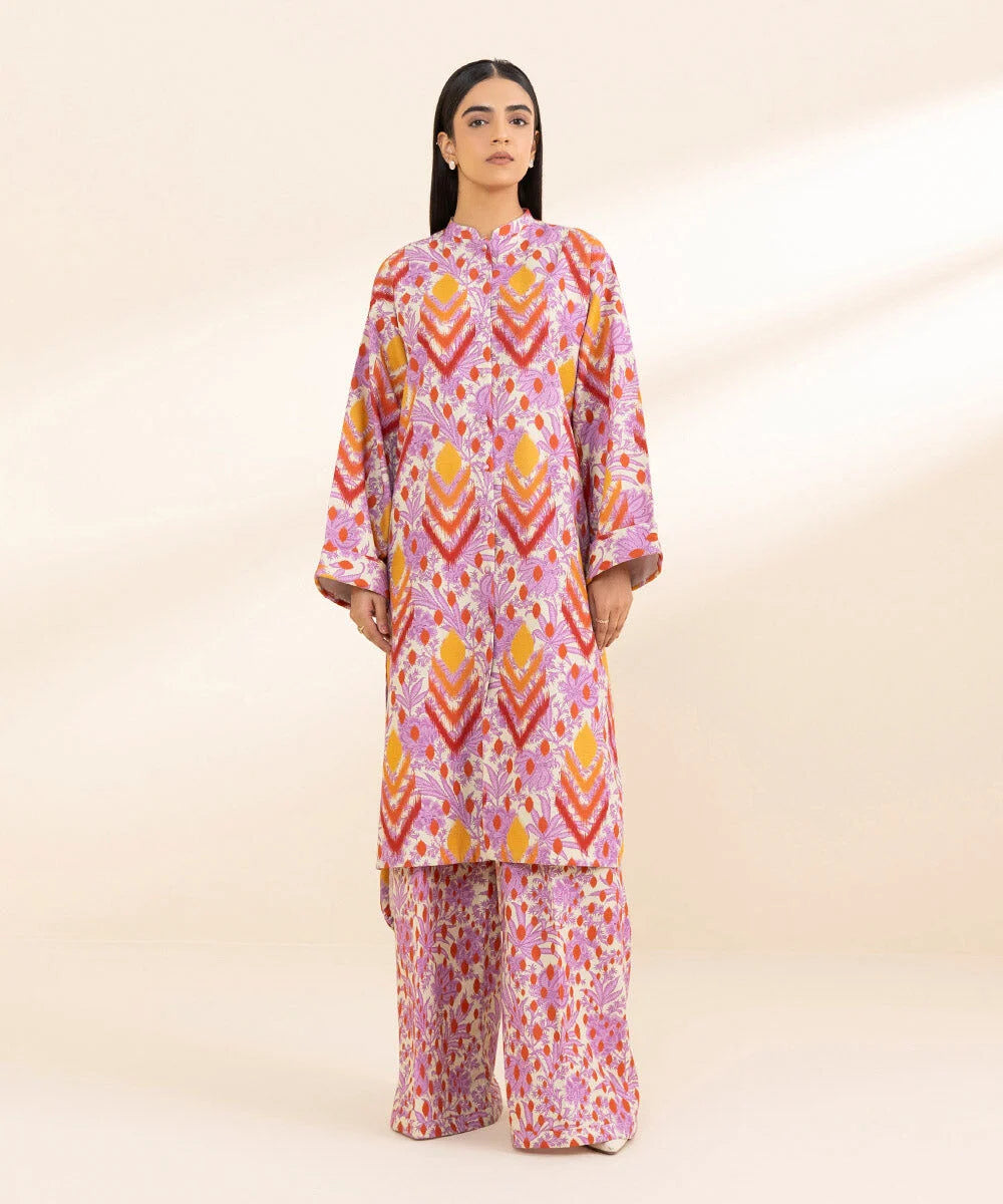 Sapphire 2 Piece – Printed Khaddar Suit