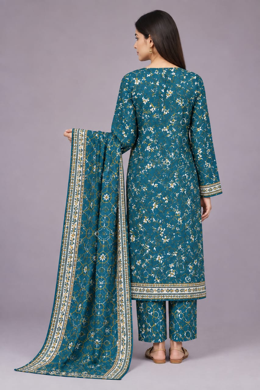 Morbhag by Beechtree – 3 Piece Unstitched Khaddar Suit