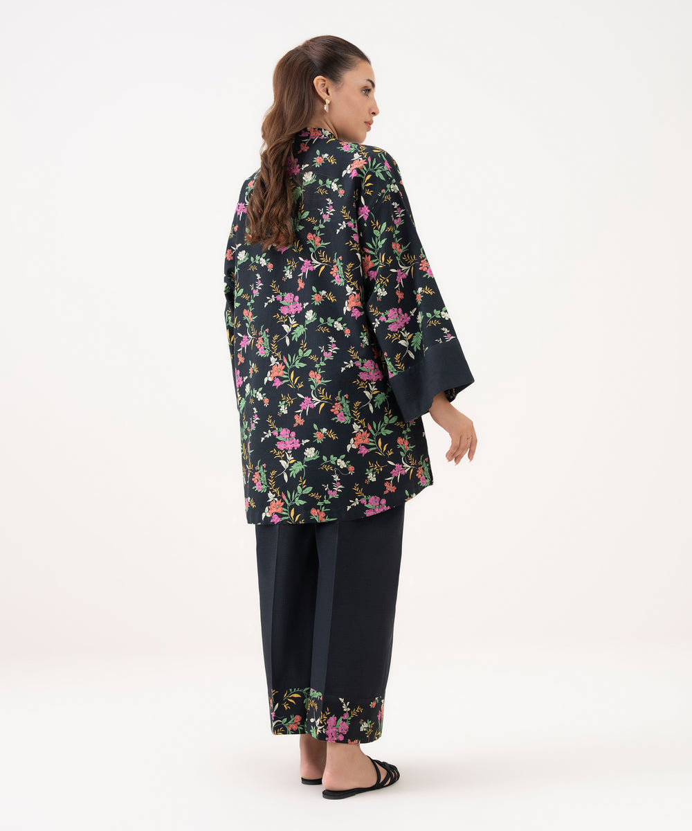 Sapphire 2-Piece Khaddar Printed Unstitched Suit