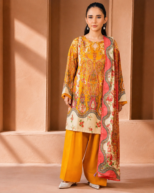 Mustard Paisley