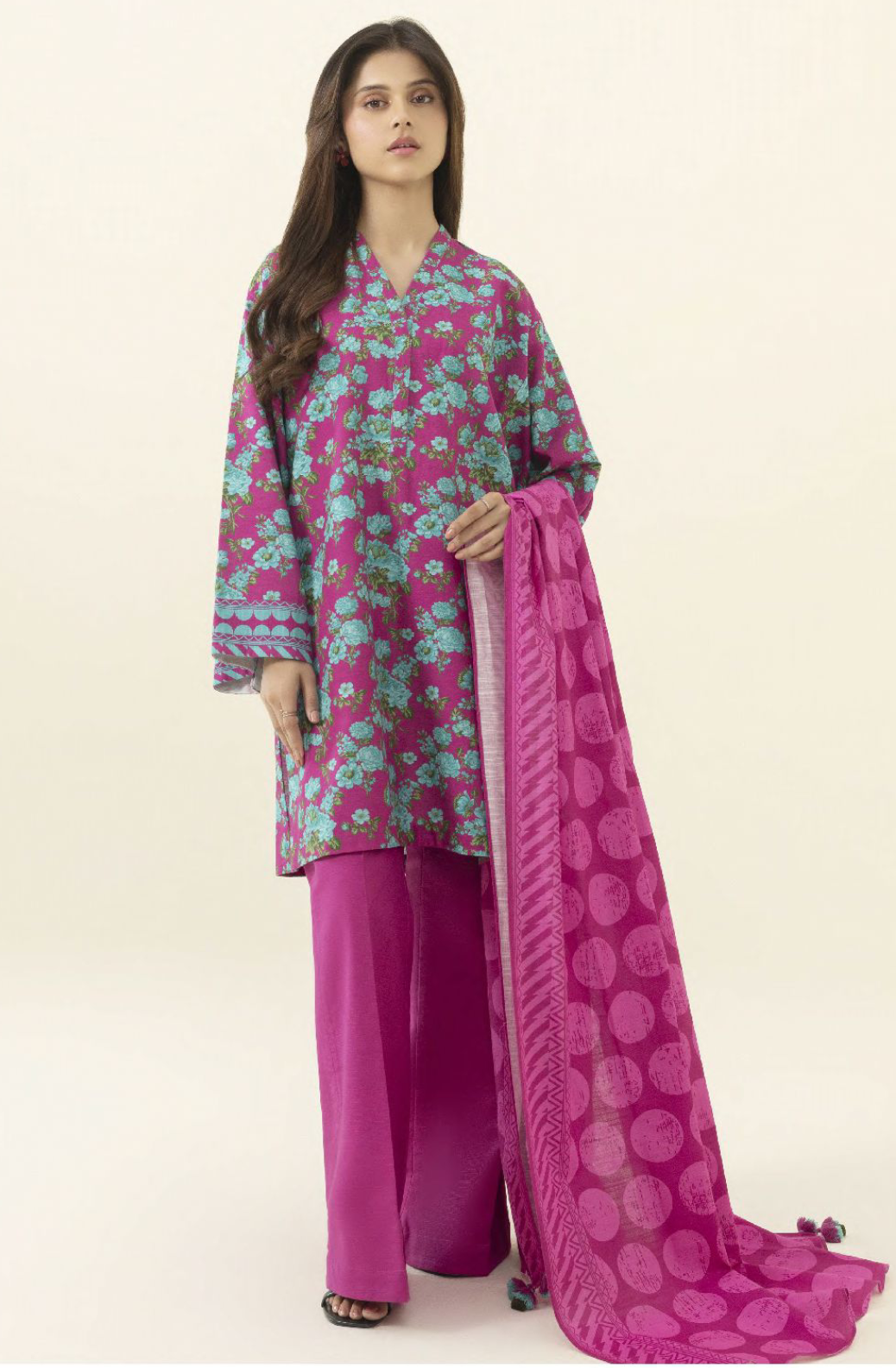 SAPPHIRE Day to Day - 2 Piece Printed Khaddar Suit