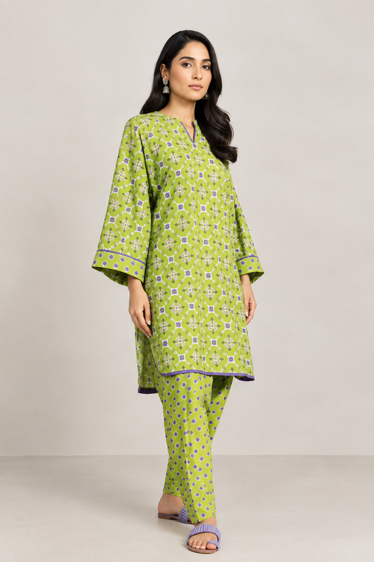 Alkaram 2-Piece Unstitched Khaddar Suit